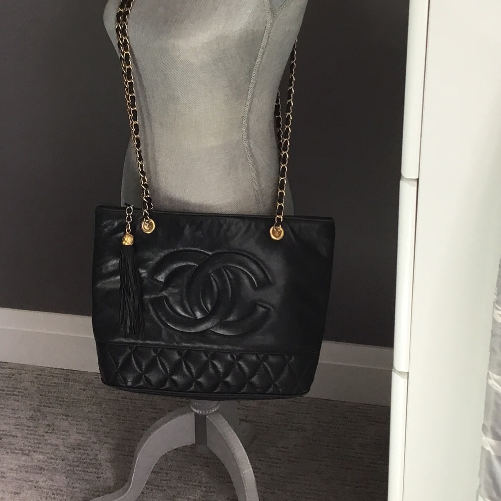 Chanel Logo Crossbody/ Shoulder Bag